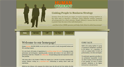 Desktop Screenshot of human-synergy.com